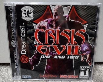 Crisis Evil 1 y 2 Sega Dreamcast