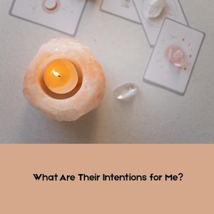 Quelles sont leurs intentions ? Lecture de tarot *Veuillez lire la description avant d'acheter*