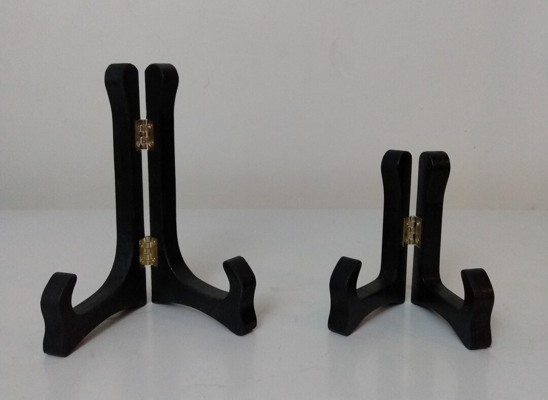 Wooden Display Stand Display Stand Plate Holder Etsy