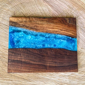 Walnut river charcuterie board