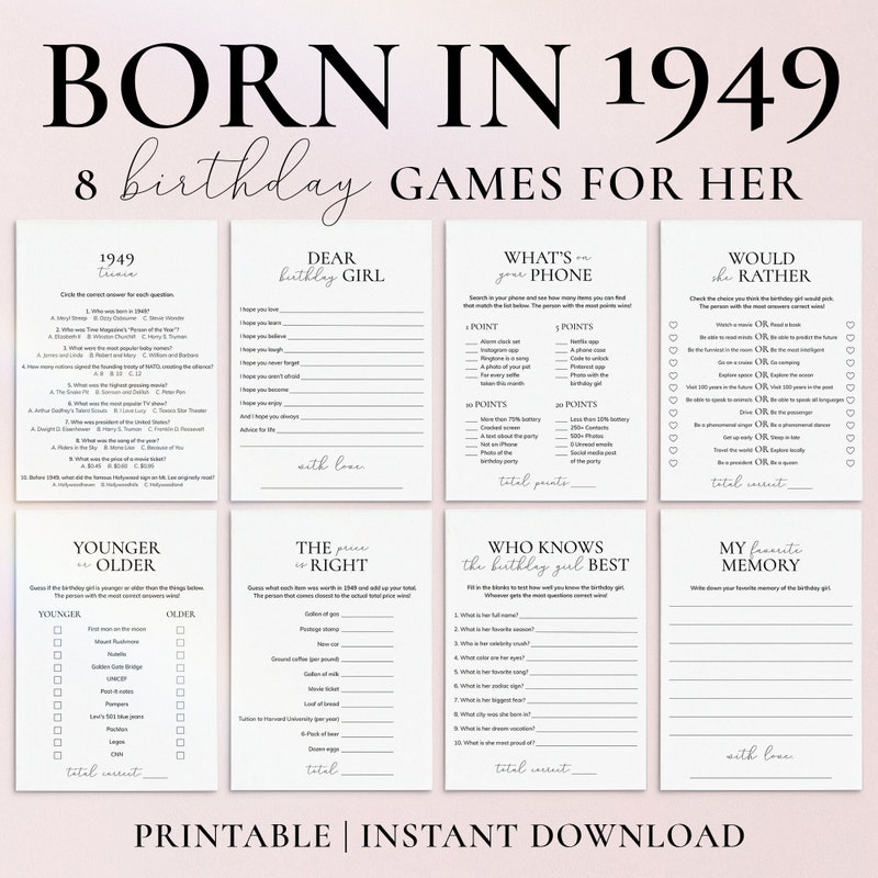 75th Birthday Party - Etsy