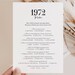 1972 Trivia Printable 70s Quiz 51st Birthday Party Game Back to the 70s ...