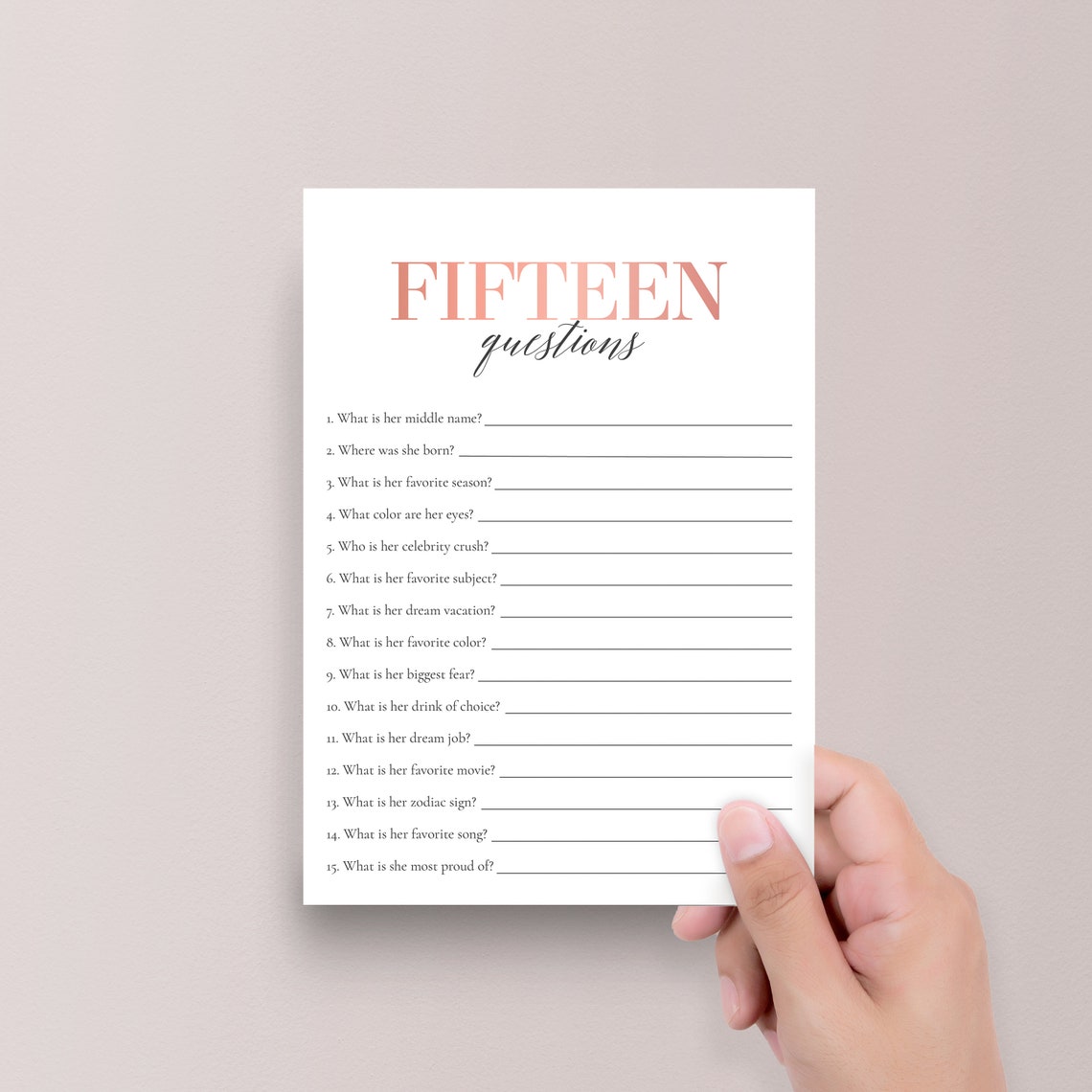 15th Birthday Party Games for Girl Quinceanera Game Bundle Etsy