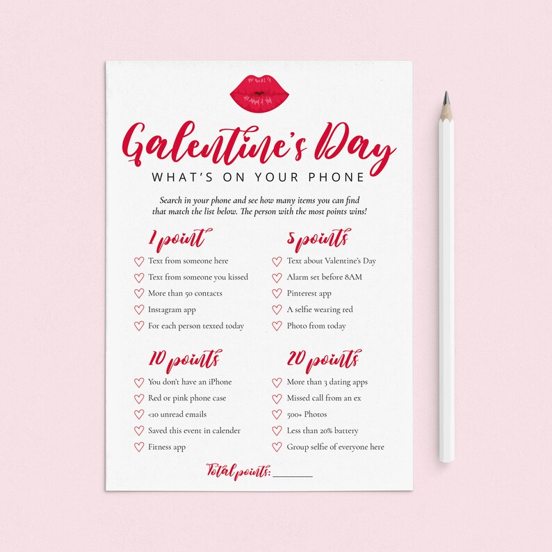 Galentines Day Games Printable Adult Galentine's Day Party | Etsy