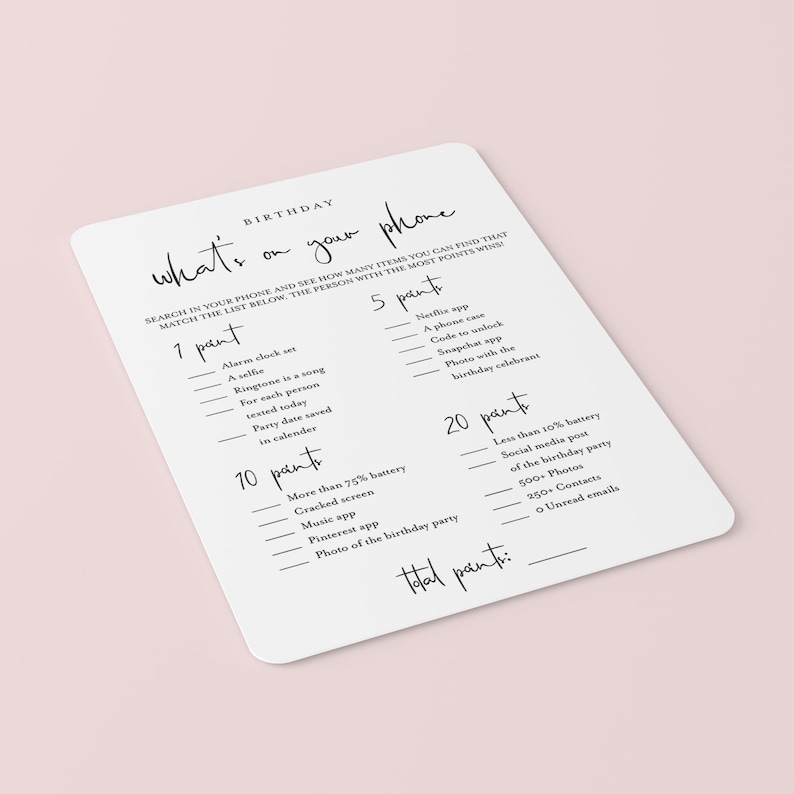 Printable Birthday Games For Her Birthday Party Game Bundle Instant Download Birthday Games Printable Girl Birthday Games 30th 40th 50th MM1 image 10