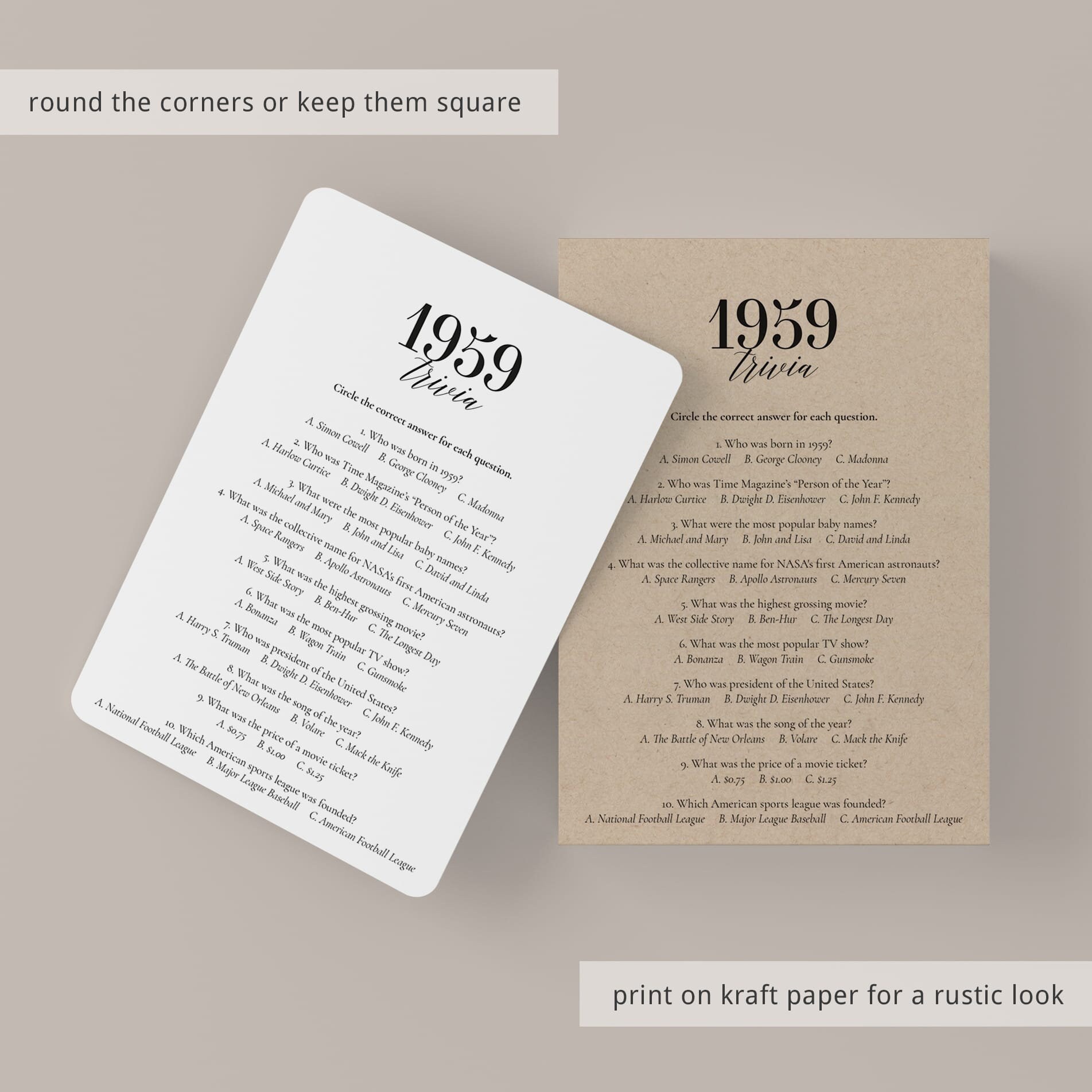 1959 Trivia Printable 65th Birthday Game Born in 1959 Quiz 65th Birthday Party Games 1959 Birthday Trivia 69 Birthday Mom Back in 1959 MB2 - Etsy 1959-trivia-printable-65th-birthday-game-born-in-1959-quiz-65th-birthday-party-games-1959-birthday-trivia-69-birthday-mom-back-in-1959-mb2-etsy