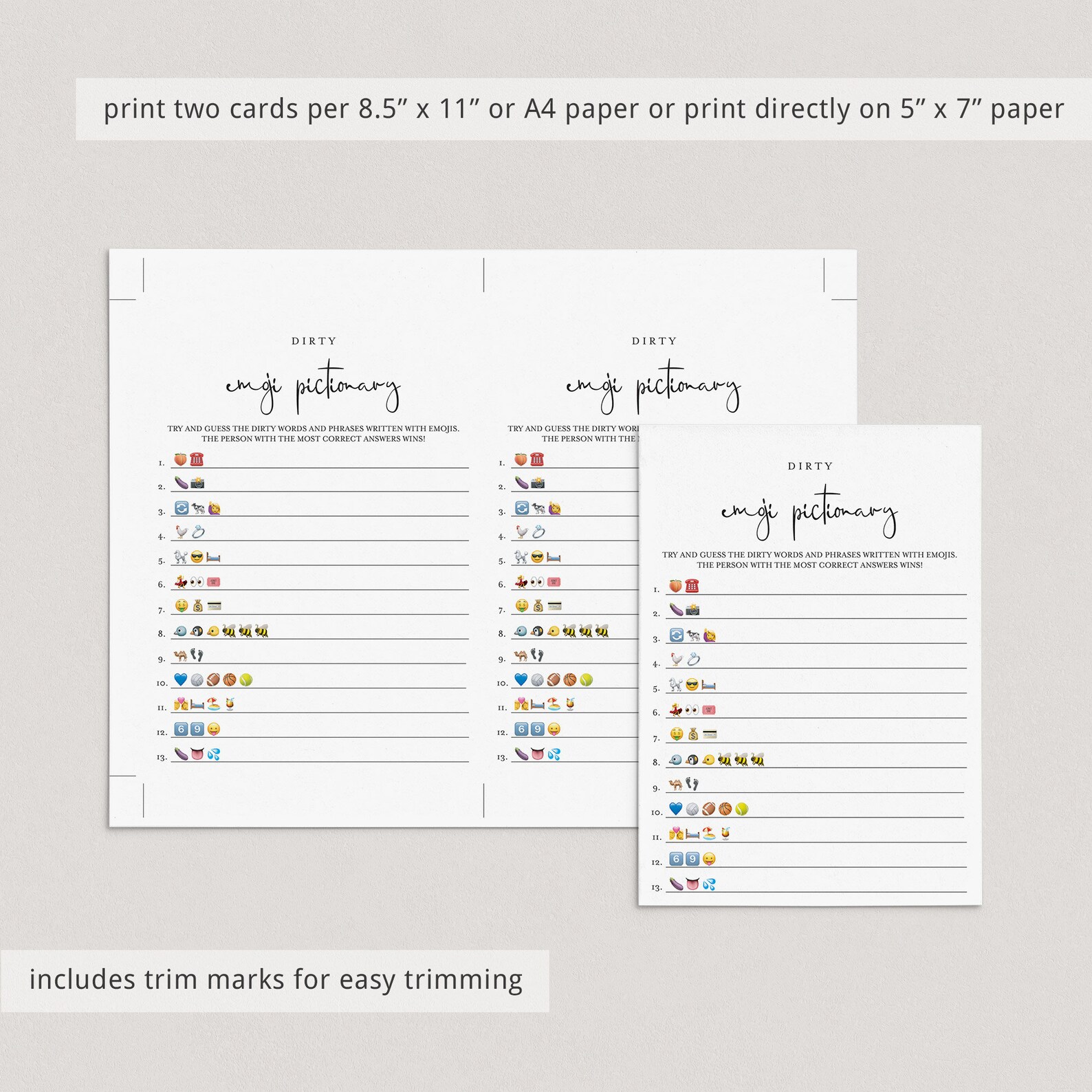 Bachelorette Party Games Printable Dirty Bachelorette Games - Etsy