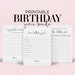 see more listings in the Birthday Games for Her section