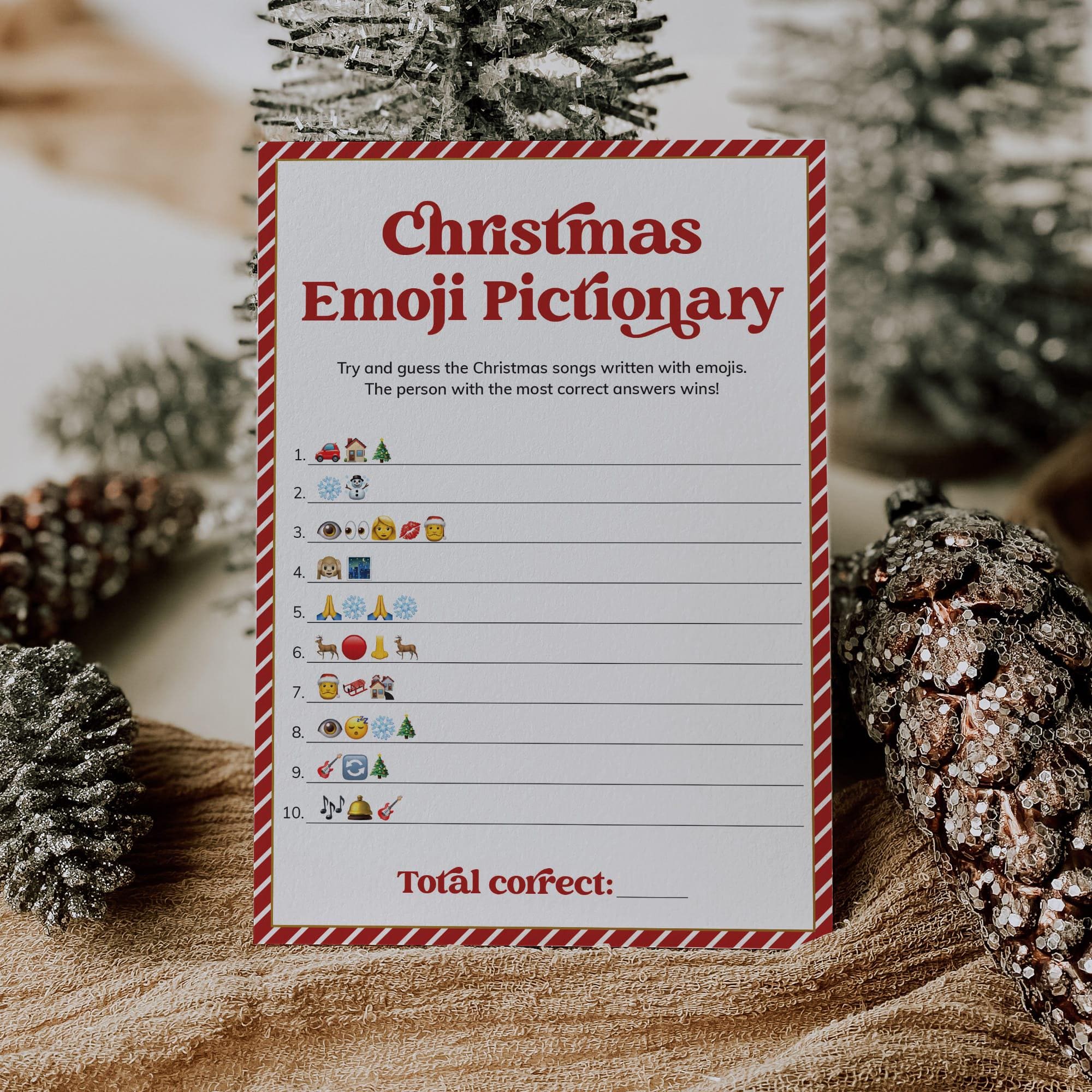 Holiday Party Games Bundle Printable Christmas Family Games Classic ...