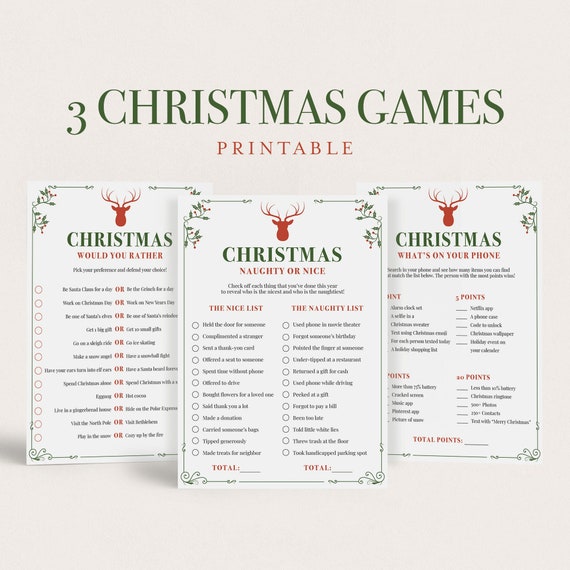 27 Best Adult Christmas Games, Including Printables 2023