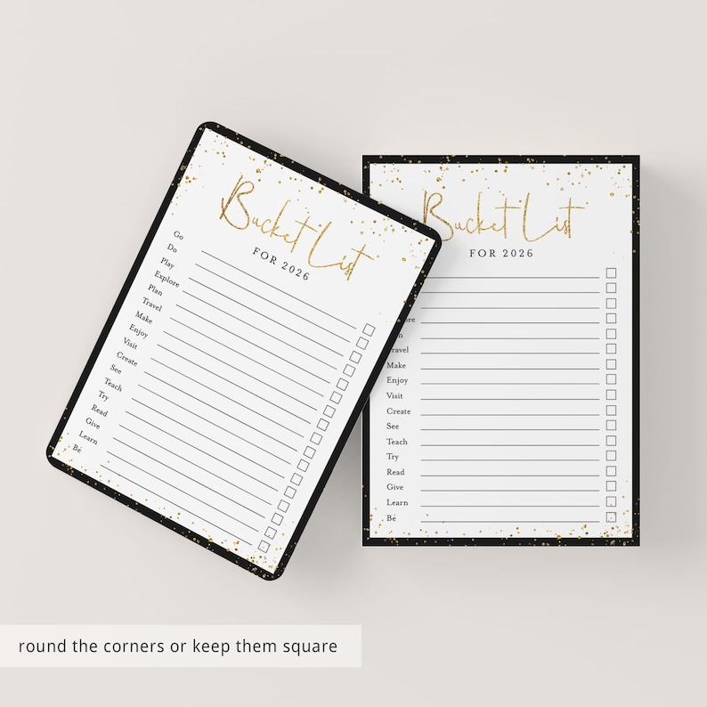 New Year's Printables 2025 Year In Review 2026 Resolutions New Year's Activity Family New Years Ideas 2025 Reflection Cards Time Capsule BG2 Bild 6