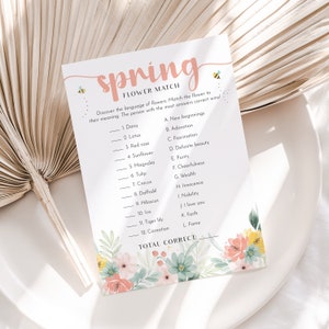 Spring Games Bundle Printable Springtime Activities for Kids and Adults ...