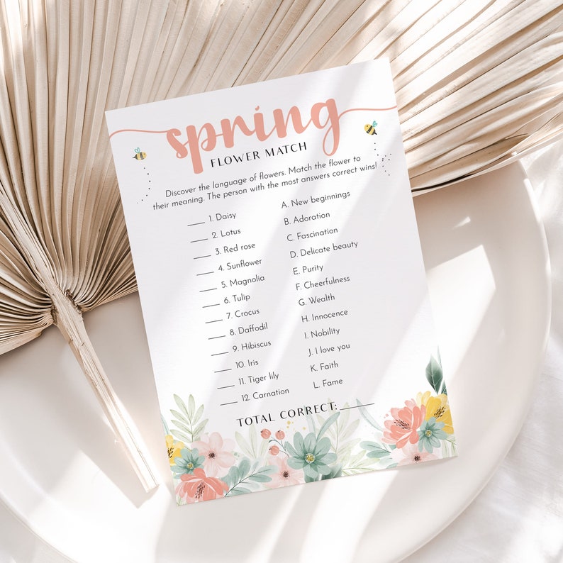 Spring Games Bundle Printable Springtime Activities for Kids and Adults ...