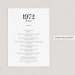 1972 Trivia Printable 70s Quiz 51st Birthday Party Game Back to the 70s ...