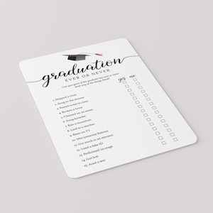 Graduation Party Games Bundle Printable Elegant Graduation Games ...