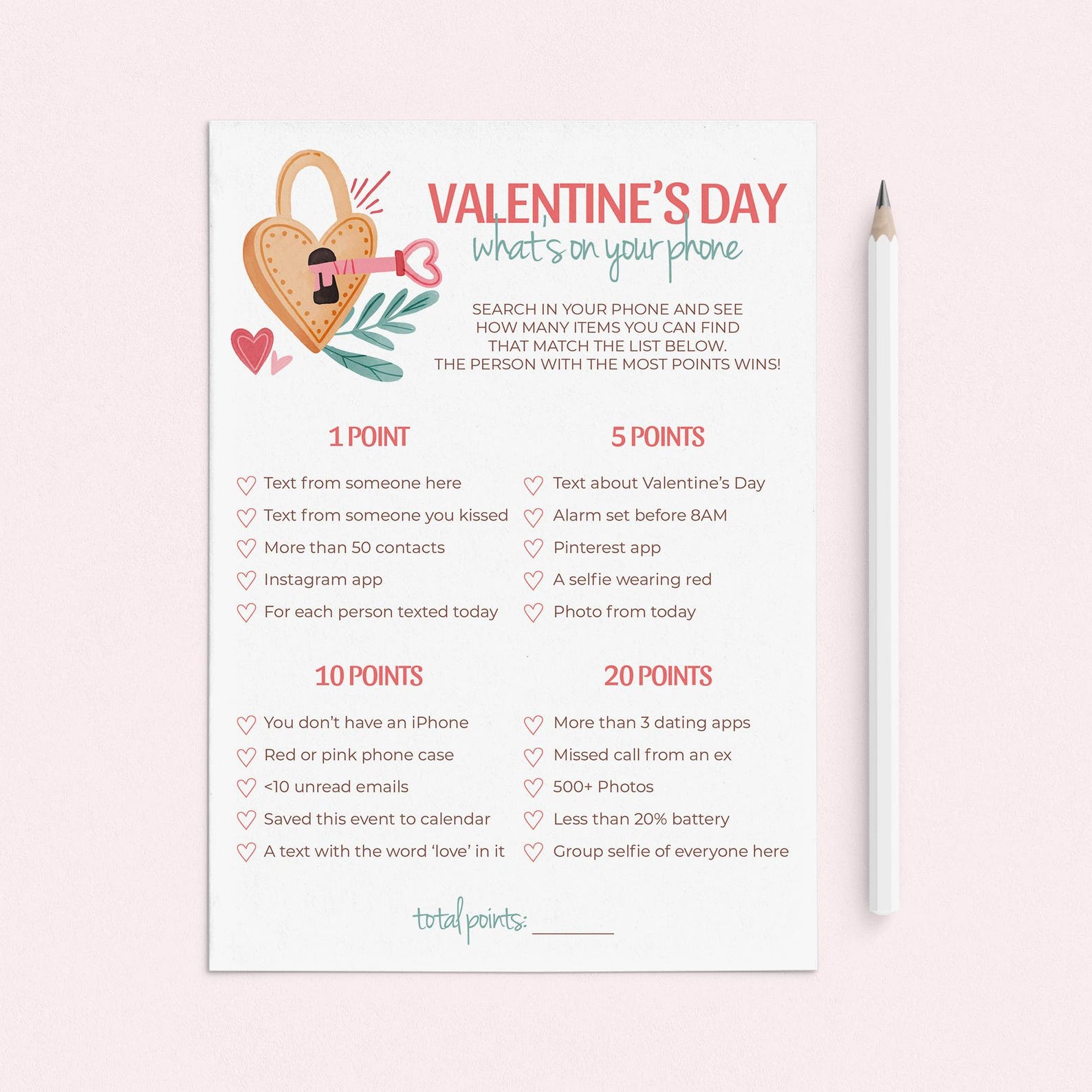 Valentine's Day Games Bundle Printable Valentines Party Game Pack ...