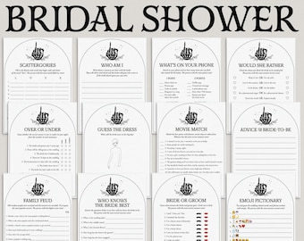 Bride or Die Bridal Shower Games Printable Til Death Do Us Part Wedding Shower Games RIP To Her Single Life Black Goth Bride Halloween BD1