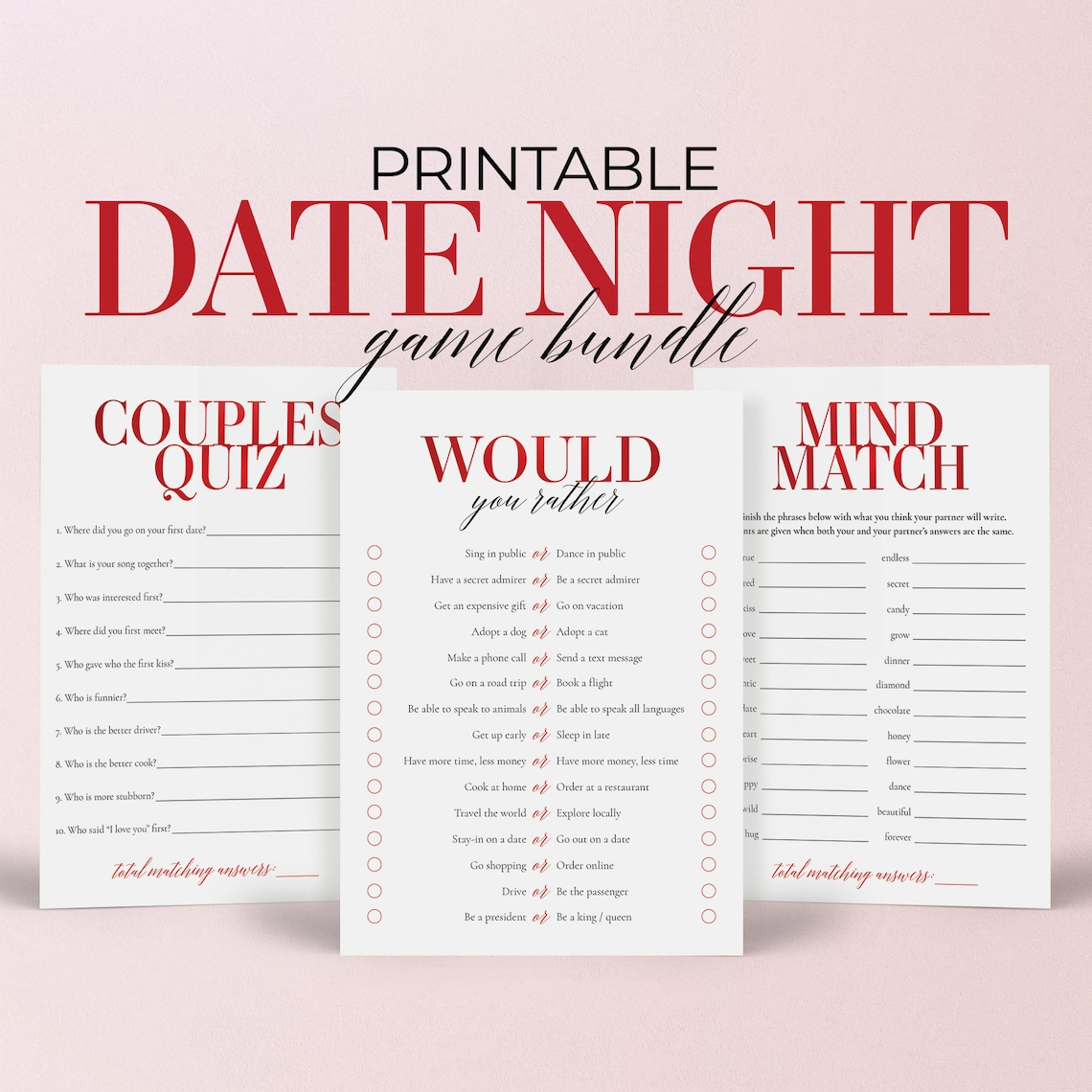 Couples Games Printable Date Night Games for Adults Couples Etsy Couples Games Printable Date Night Games for Adults Couples Etsy