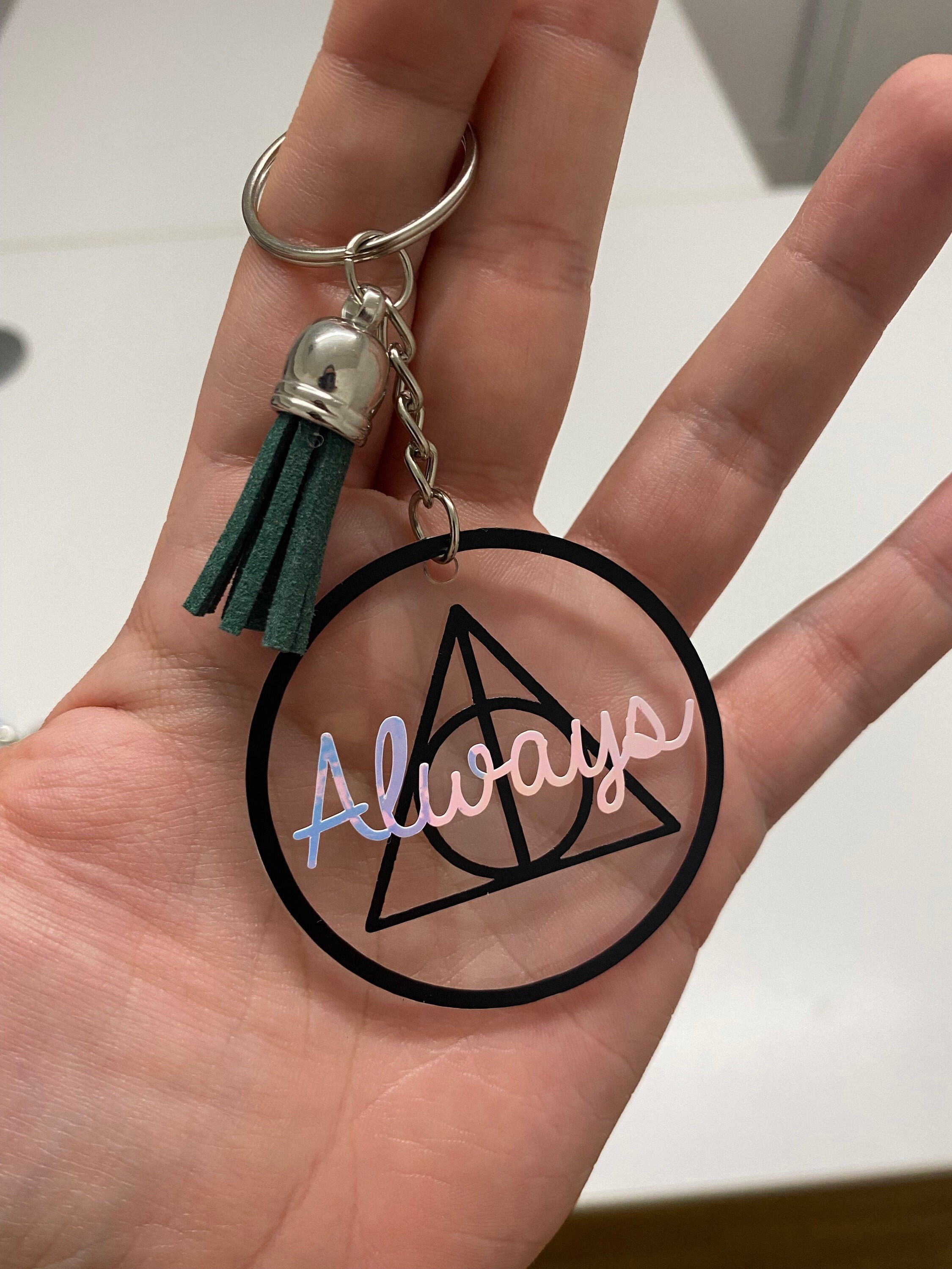 Harry potter inspired keyring harry potter inspired keychain Etsy