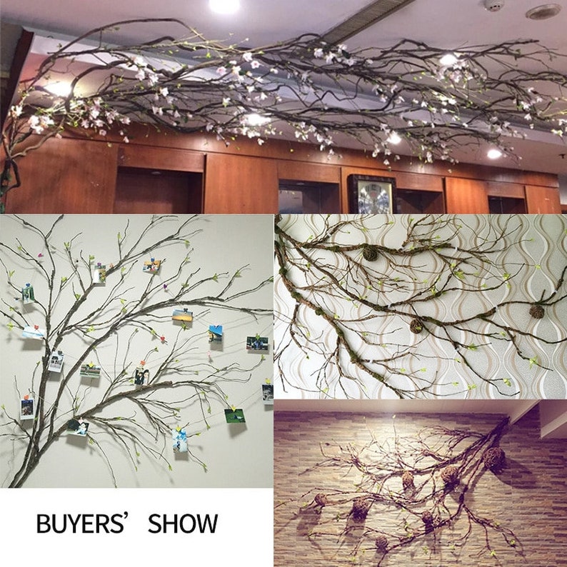 Artificial Tree Branches 300cm Rattan Real Touch Rattan Kudo Etsy