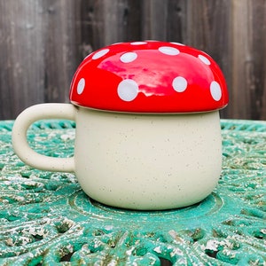 Red Mushroom Mug