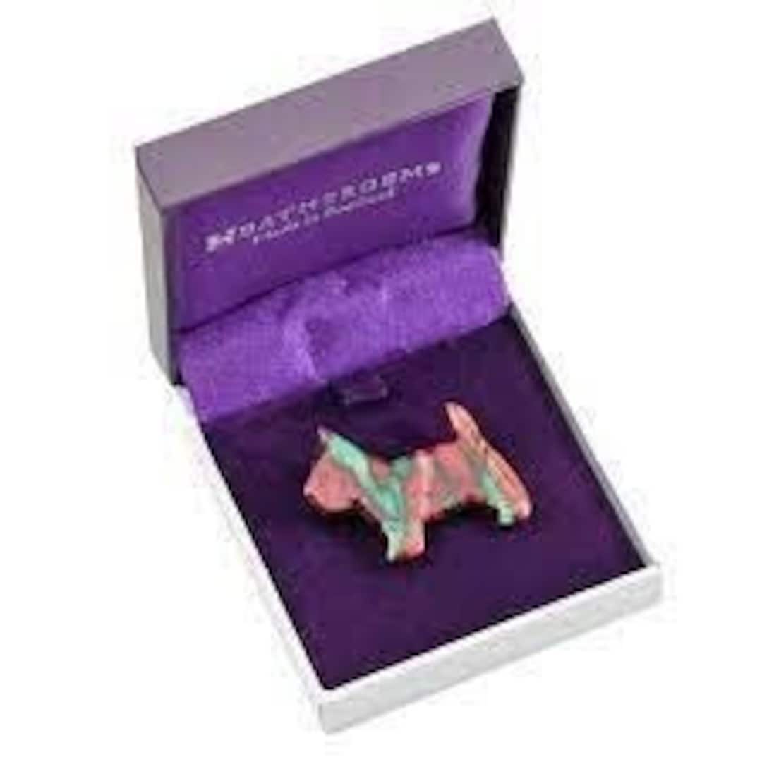 Scotty Dog With Bagpipes Brooch – Handcast Fine Pewter, Lead-Free, Handmade By William Sturt - View #13