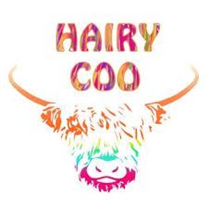 Handmade Hairy Coo Brooch, Scottish Highland Cow Pin, Made in Scotland image 2