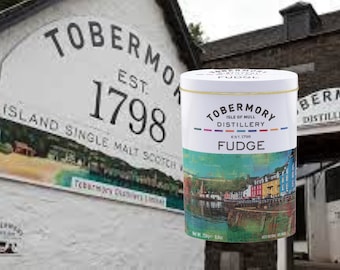Tobermory Single Malt Whisky Fudge: Isle of Mull Scottish Treat