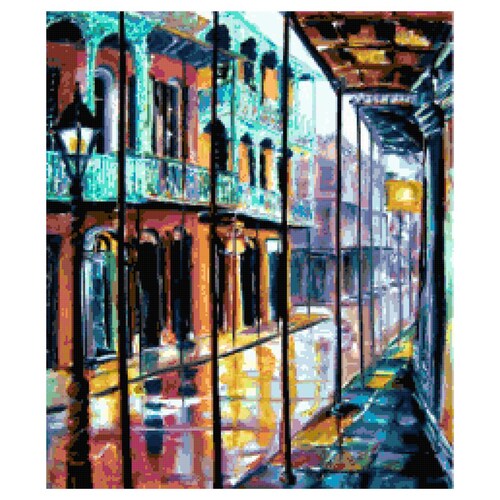 New Orleans Streetcar Cross Stitch Chart Etsy
