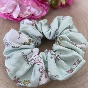 Bunny Scrunchie, Kids Hair Accessories, Kids Hair Ties, Kids Scrunchies, Bunny accessories, bunny love