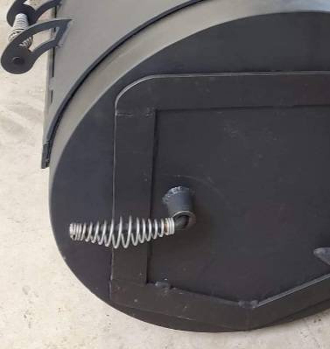 Smoker Firebox Latch Handle Assembly Etsy