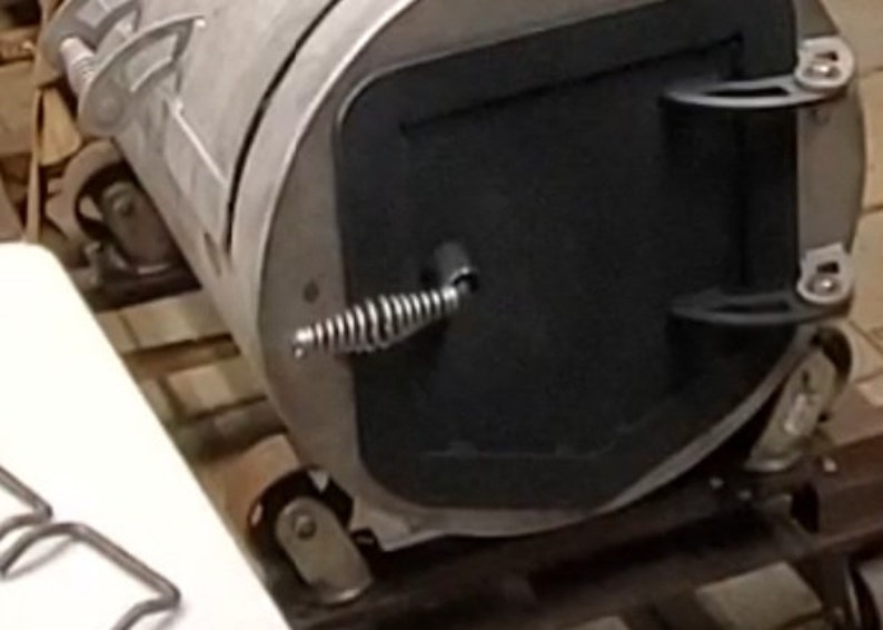 Smoker Firebox Latch Handle Assembly Etsy