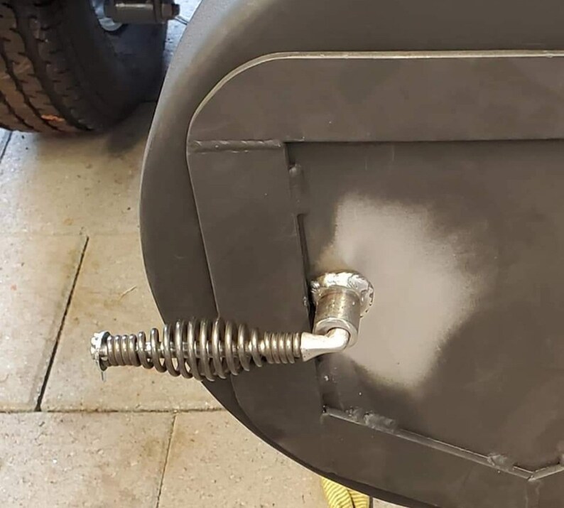 Smoker Firebox Latch Handle Assembly Etsy