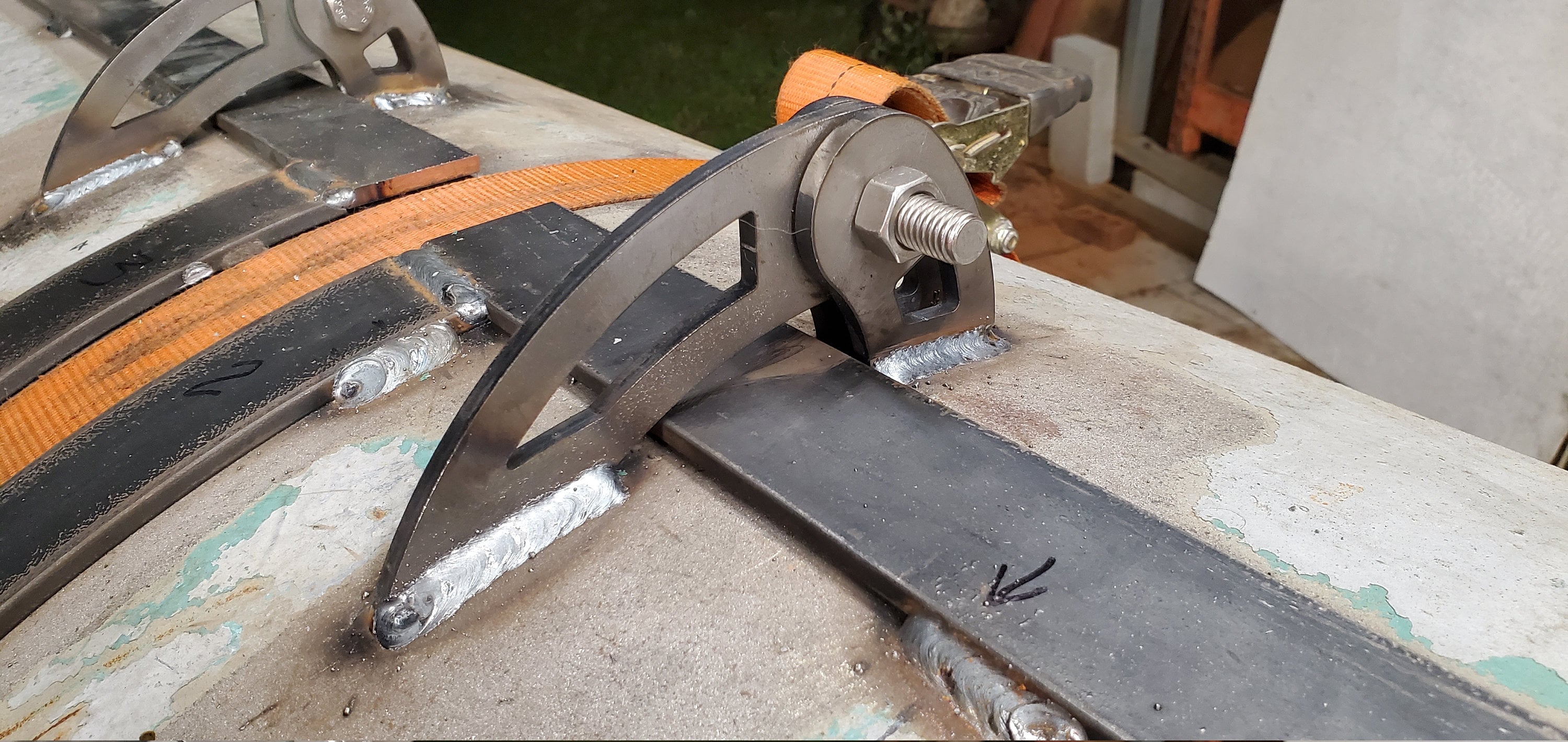 BBQ Smoker Door Hinge Assembly single/large Etsy UK