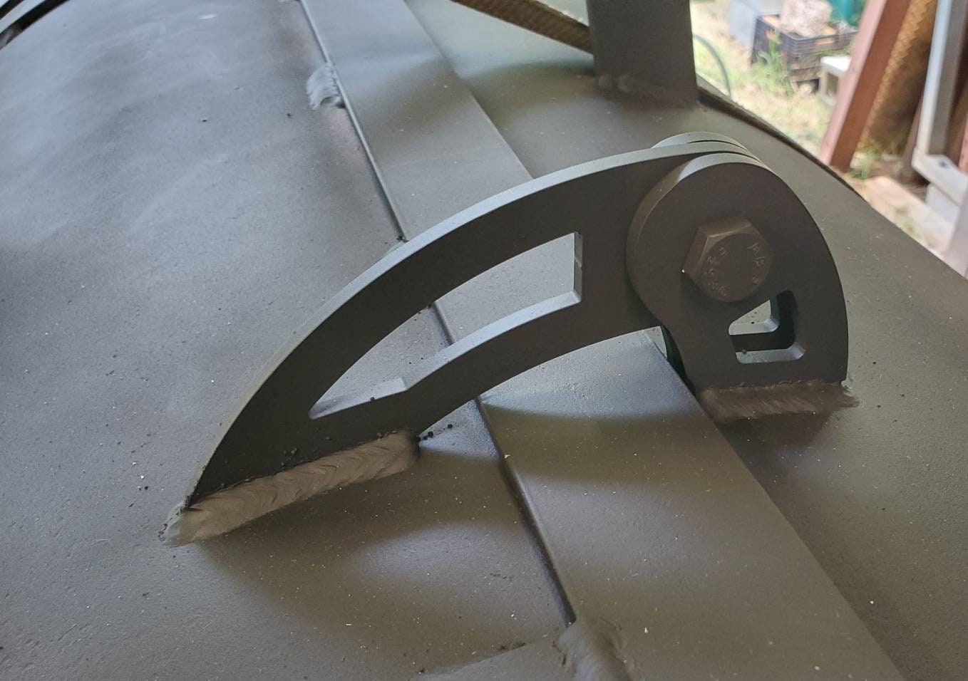 BBQ Smoker Door Hinge Assembly single/large Etsy