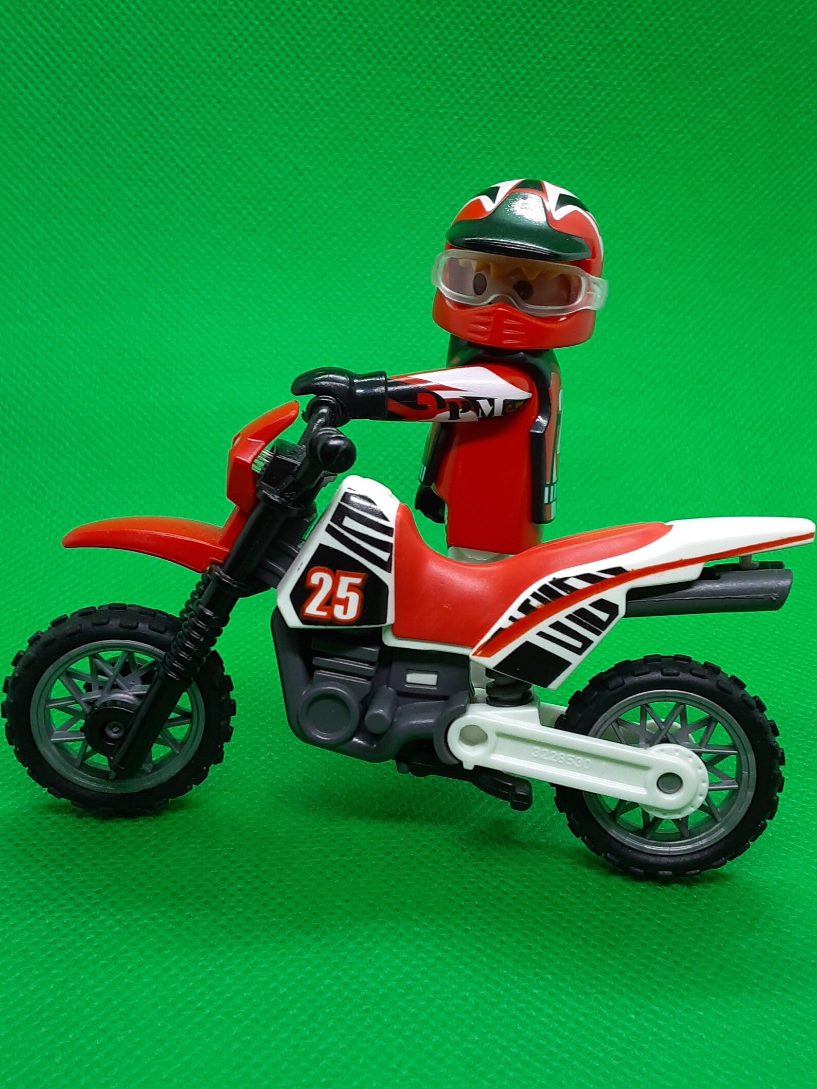 Playmobil Geobra Motorcycle with Rider 2014 Etsy