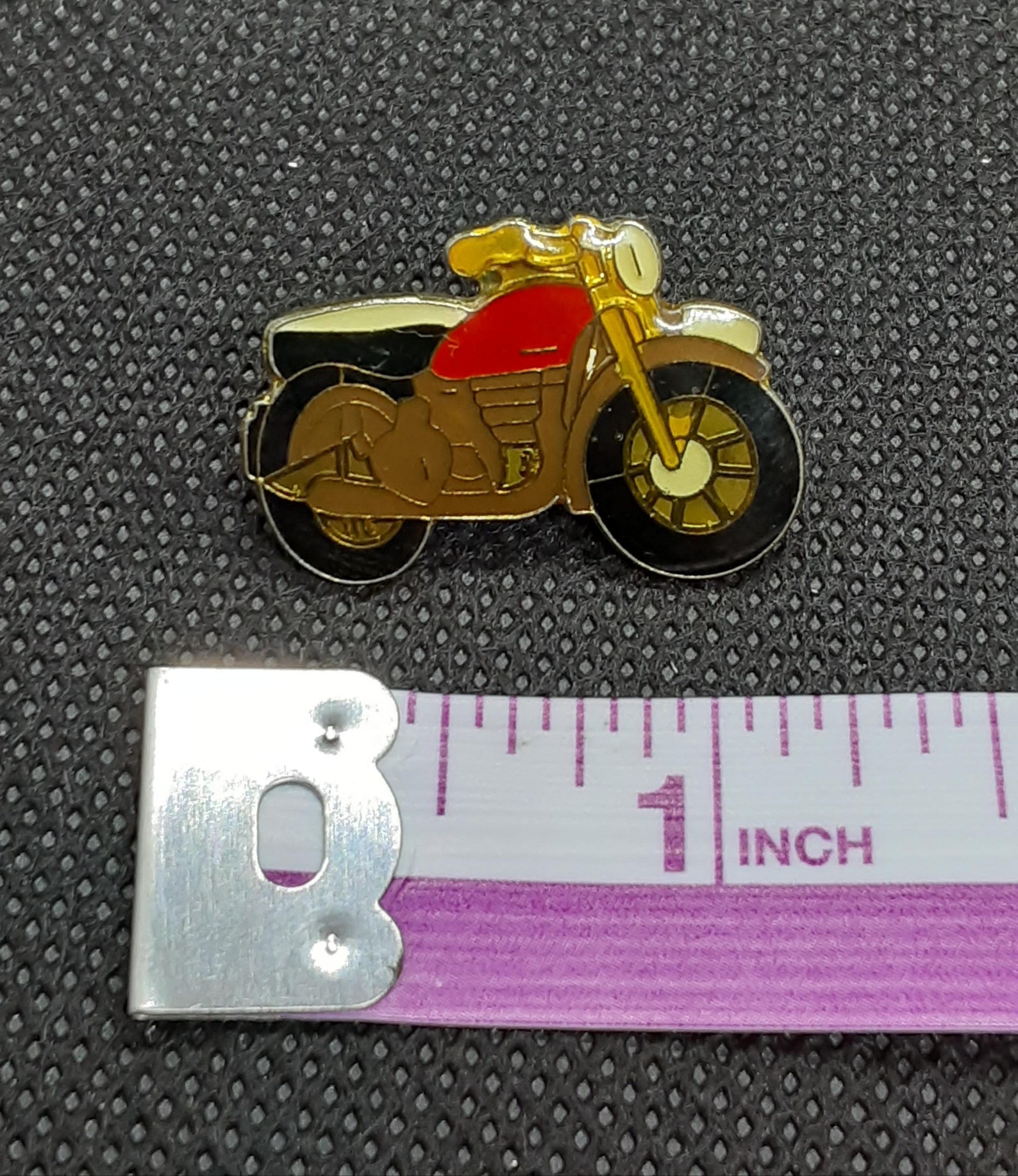 Classic Motorcycle Lapel Pin Hat Pin Etsy