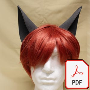 Kattöra-mall PDF Cosplay Larp-pälsdräkt