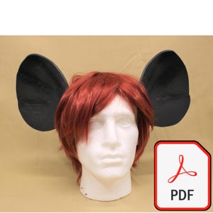 DIY-musöron PDF-mönster: Cosplay, Larping (videohandledning)