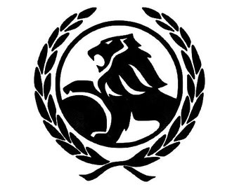Holden Statesman Logo Emblem Wreathe PNG SVG Cricut Cut File