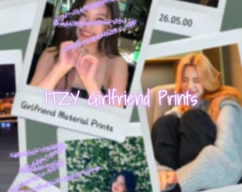 Kpop•Girlfriend Style Mini Prints | Mini Prints | Custom Kpop Film Prints | Kpop Instant Mini Prints | Kpop Instant Film Prints