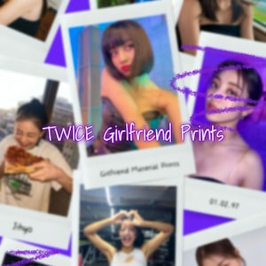 Kpop•Girlfriend Style Mini Prints | Mini Prints | Custom Kpop Film Prints | Kpop Instant Mini Prints | Kpop Instant Film Prints