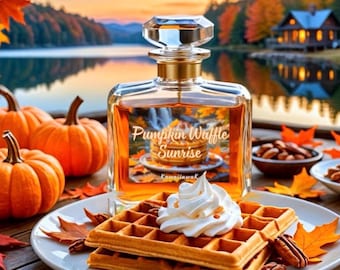 Pumpkin•Waffle Perfume Oil | Limited Edition | Natural Perfume | Fall Perfume Oil | Pumpkin Perfume | Vanilla Perfume | Gourmand Perfume