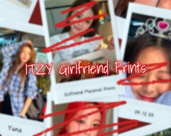 Kpop•Girlfriend Style Mini Prints | Mini Prints | Custom Kpop Film Prints | Kpop Instant Mini Prints | Kpop Instant Film Prints