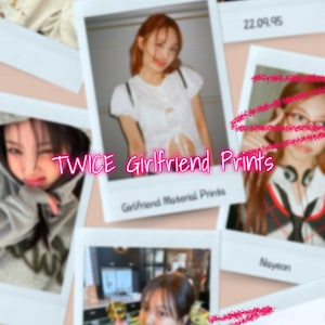 Kpop•Girlfriend Style Mini Prints | Mini Prints | Custom Kpop Film Prints | Kpop Instant Mini Prints | Kpop Instant Film Prints