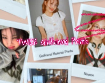 Kpop•Girlfriend Style Mini Prints | Mini Prints | Custom Kpop Film Prints | Kpop Instant Mini Prints | Kpop Instant Film Prints