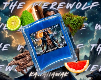 The•Werewolf Perfume Oil | Citrus, Musk, Spices, Woods | Body Oil | Perfume Spray | Mythical Creature Perfumes | Fantasy Perfumes