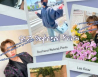 Kpop•Boyfriend Style Prints | Kpop Mini Prints | Custom Kpop Film Prints | Kpop Instant Mini Prints | Kpop Instant Film Prints