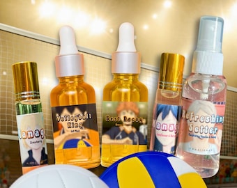 NEW Anime Inspired Fragrances | Anime Perfumes | Anime Body Mists | Anime Body Scrubs | Anime Body Butters | Masculine and Feminine Scents