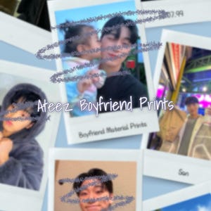 Kpop•Boyfriend Style Mini Prints | Mini Prints | Custom Kpop Film Prints | Kpop Instant Mini Prints | Kpop Instant Film Prints
